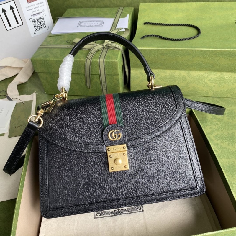 G*u*i top handle bags